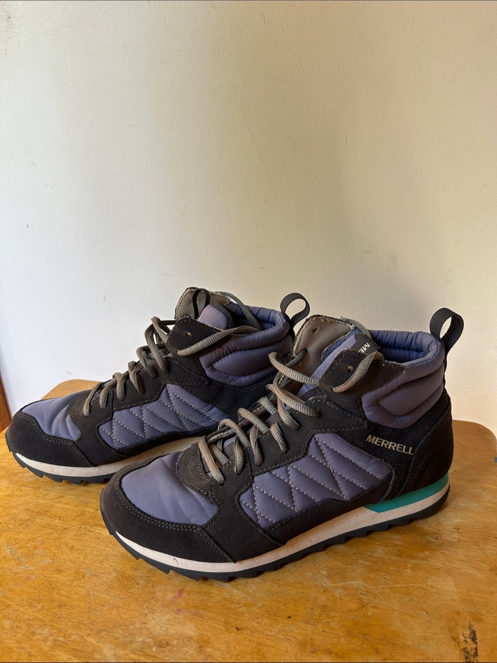 Merrell Women's Black and Blue Outdoor Trail Shoes